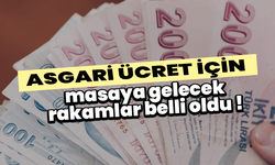 Asgari ücret için masaya gelecek rakamlar belli oldu !