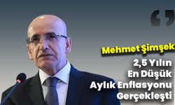 Mehmet Şimşek: Kasımda Son 2,5 Yılın En Düşük Aylık Enflasyonu Gerçekleşti