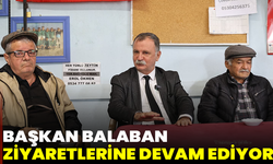 Başkan Balaban Mahalle Ziyaretlerine Devam Ediyor