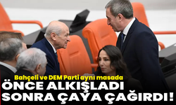 Bahçeli ve DEM Parti aynı masada: Önce alkışladı, sonra çaya çağırdı!