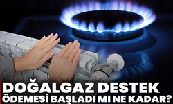 Doğalgaz destek ödemesi başladı mı, ne kadar?
