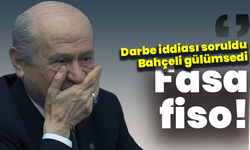Darbe iddiası soruldu, Bahçeli gülümsedi: “Fasa fiso!”