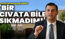 Zeyrek davasında şok ifadeler: ‘Bir cıvata bile sıkmadım!’