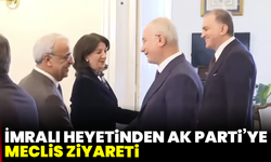 DEM Parti İmralı heyetinden AK Parti’ye Meclis ziyareti