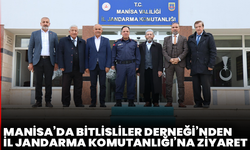 Manisa’da Bitlisliler Derneği’nden İl Jandarma Komutanlığı’na Anlamlı Ziyaret