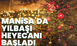 Manisa’da Yılbaşı Heyecanı Başladı