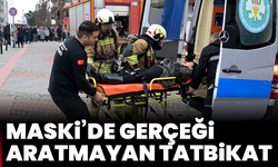 MASKİ’de gerçeği aratmayan tatbikat