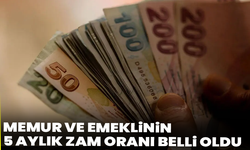Memur Ve Emeklinin 5 Aylık Zam Oranı Belli Oldu