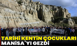 Tarihi kentin umutlu çocukları Manisa’yı gezdi