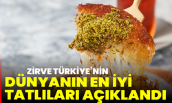 Dünyanın En İyi Tatlıları Açıklandı: Zirve Türkiye’nin