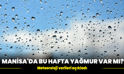 Manisa'da bu hafta yağmur var mı: Meteoroloji verileri açıkladı