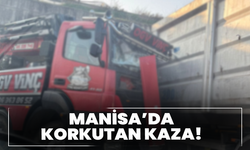 Manisa'da korkutan kaza!