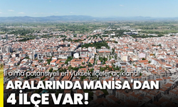 İl olma potansiyeli en yüksek ilçeler açıklandı: Aralarında Manisa'dan 4 ilçe var!