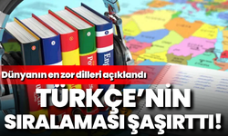 Dünyanın en zor dilleri açıklandı: Türkçe’nin sıralaması şaşırttı!