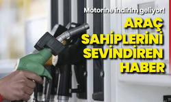 Araç sahiplerini sevindiren haber: Motorine indirim geliyor!