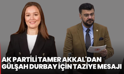 AK Partili Tamer Akkal'dan Gülşah Durbay için taziye mesajı