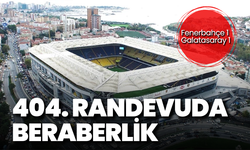404. randevuda beraberlik: Fenerbahçe 1-1 Galatasaray