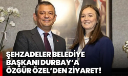 Şehzadeler Belediye Başkanı Durbay’a Özgür Özel’den ziyaret!