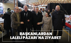 Başkanlardan Laleli Pazarı’na Ziyaret