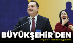 Manisa Büyükşehir Belediyesi’nden işitme engellilere duyarlı yaklaşıma