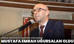 Manisa Kahveciler Odası’nda yeni başkan Mustafa Emrah Uğursalan oldu