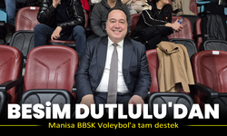 Besim Dutlulu'dan Manisa BBSK Voleybol'a tam destek