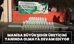 Manisa Büyükşehir Üreticini Yanında Olmaya Devam Ediyor