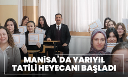 Manisa’da yarıyıl tatili heyecanı başladı