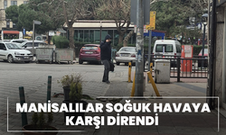 Manisalılar Soğuk Havaya Karşı Direndi