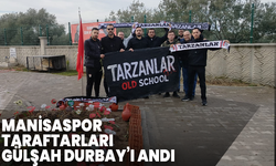 Manisaspor taraftarları Gülşah Durbay’ı andı
