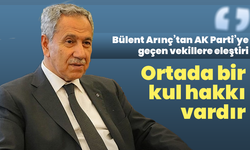 Bülent Arınç’tan AK Parti’ye geçen vekillere eleştiri: “Ortada bir kul hakkı da vardır”