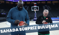 Cumhurbaşkanı Erdoğan ile Shaquille O’Neal bir araya geldi