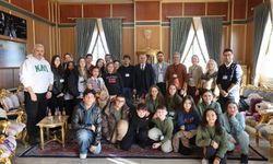 Başkan Balaban Avrupalı öğrencileri ağırladı