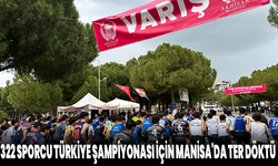 322 Sporcu Türkiye Şampiyonası İçin Manisa'da Ter Döktü