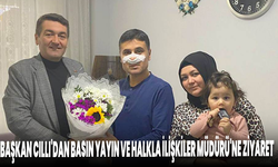 Başkan Cıllı'dan Basın Yayın ve Halkla İlişkiler Müdürü'ne ziyaret