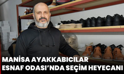 Manisa Ayakkabıcılar Esnaf Odası’nda Seçim Heyecanı