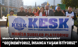 Manisa’da Kamu Emekçileri İş Bıraktı: “Geçinemiyoruz, İnsanca Yaşam İstiyoruz”