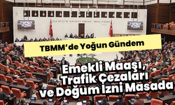 TBMM’de Yoğun Gündem: Emekli Maaşı, Trafik Cezaları ve Doğum İzni Masada