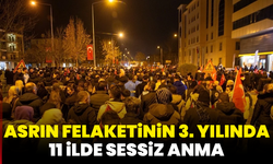 Asrın felaketinin 3. yılında 11 ilde sessiz anma
