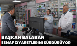 Başkan Balaban Esnaf Ziyaretlerini Aralıksız Sürdürüyor