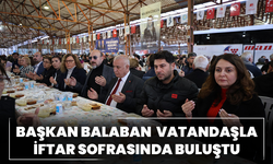 Başkan Balaban Laleli’de Vatandaşla İftar Sofrasında Buluştu