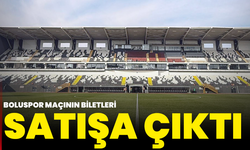 Boluspor maçının biletleri satışa çıktı