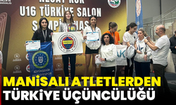 Manisalı Atletlerden Türkiye Üçüncülüğü