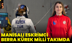 Manisalı Eskrimci Berra Kürek Milli Takımda