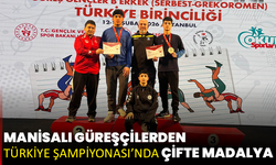 Manisalı Güreşçilerden Türkiye Şampiyonası’nda Çifte Madalya
