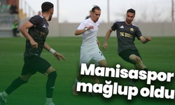 Manisaspor mağlup oldu