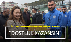 Özalper’den Nurlupınarspor’a moral ziyareti: “Dostluk kazansın”