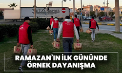 Ramazan’ın ilk gününde örnek dayanışma
