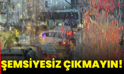 Şemsiyesiz Çıkmayın! Manisa’da Sağanak Hayatı Yavaşlattı