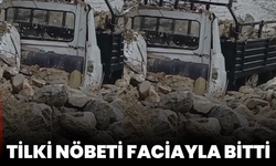 Tilki nöbeti faciayla bitti: istinat duvarı çöktü, hayatını kaybetti